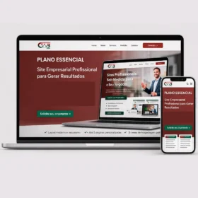 Criação de site empresarial