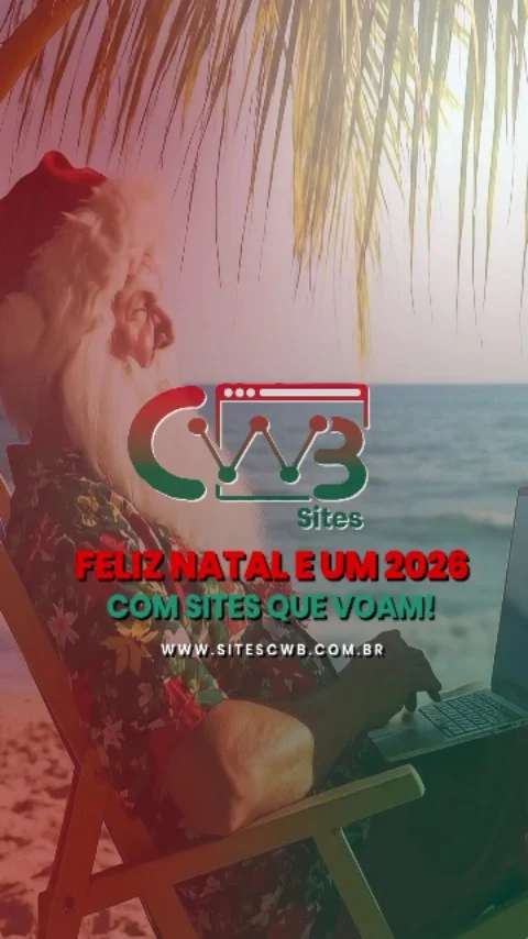 Até o bom velhinho sofre com sites lentos e erros 404! 😩 Mas o Natal não pode parar, e seu negócio também não!Com a CWB Sites, a frustração vira satisfação e seu site voa! 🚀 Deixe a gente cuidar da performance para você ter mais tempo para o que realmente importa... tipo, relaxar na praia! 🏖️😉Feliz Natal e um 2026 com um site que dá gosto de navegar! #CWBsites #natal2025 #curitiba #websites #sitesprofissionais